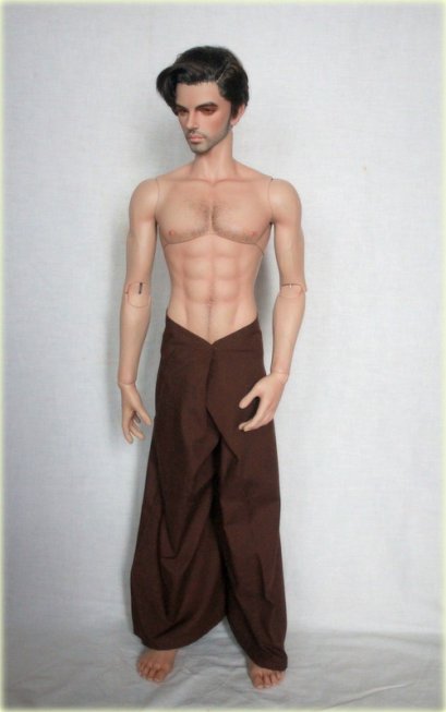 Chaolay pants ( dark brown )